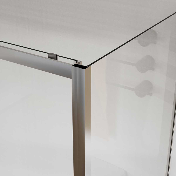Душевой уголок City VSR-5CT9011CL, 1100*900, хром, стекло прозрачное  Душевой уголок City VSR-5CT9011CL, 1100*900, хром, стекло прозрачное