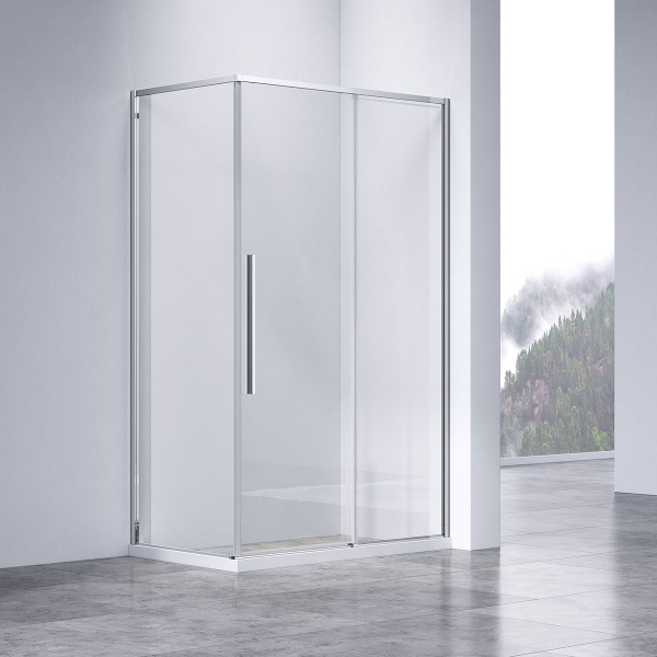 Душевой уголок Slim-N VSR-4SN8014CL, 1400*800, хром, стекло прозрачное Душевой уголок Slim-N VSR-4SN8014CL, 1400*800, хром, стекло прозрачное