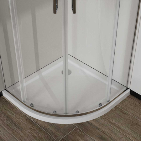 Душевой уголок Сити (City) VSQ-5CT800CL, 800*800, хром, стекло прозрачное