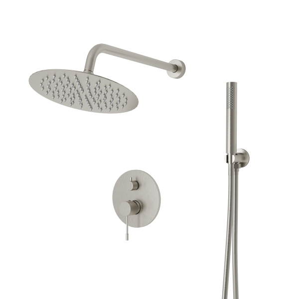 Душевой комплект Desire VSFW-1D1BN встраиваемый, 2 режима, 25см S304 верх душ, брашированный никель